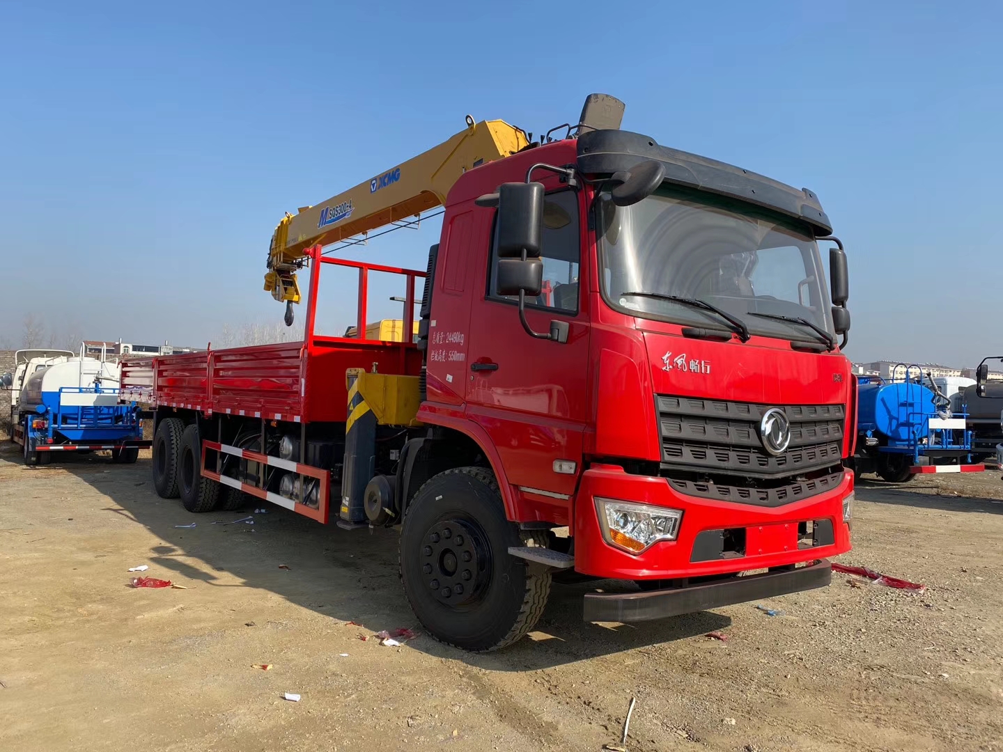 东风D3L随车起重运输车