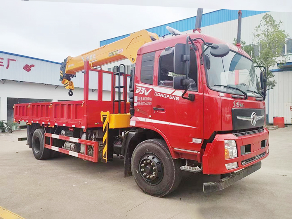 东风专底D3V单桥威龙8吨随车吊