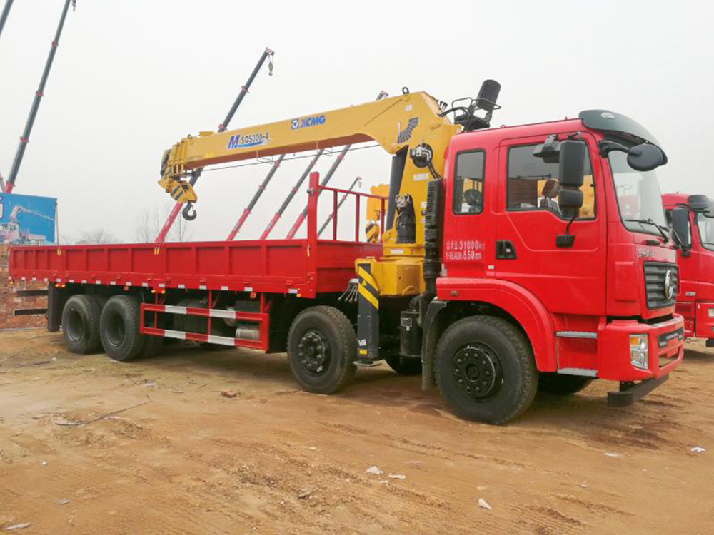 东风锦程V5前四后八徐工12吨随车吊