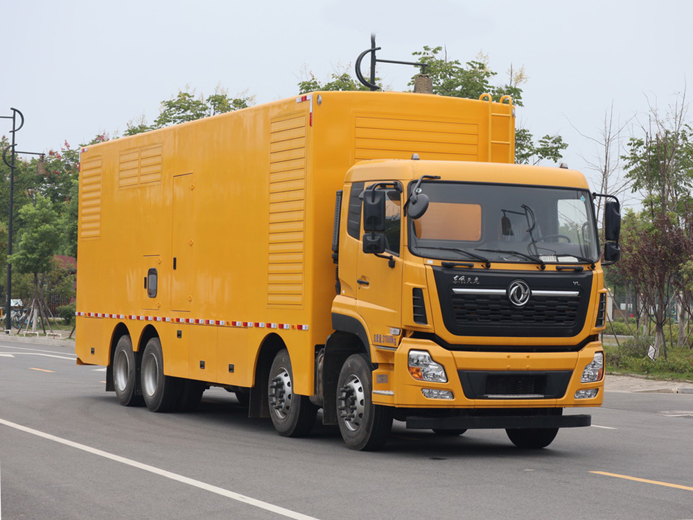 东风天龙前四后八800-1000KW电源车
