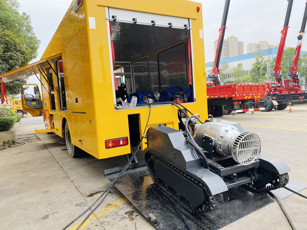 子母式防汛排水车(配液压排水 机器人)